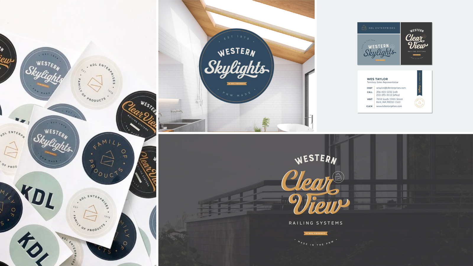 A complete branding package design for a modern dog business.