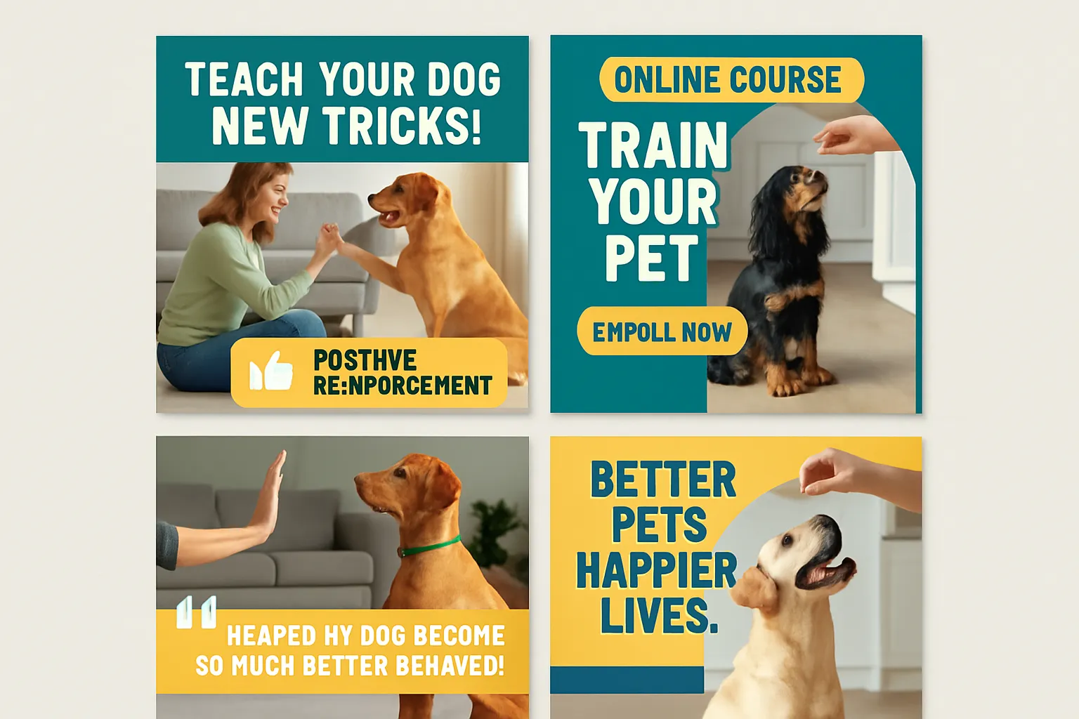 Digital marketing campaign for pet training business - Bark Boost case study.