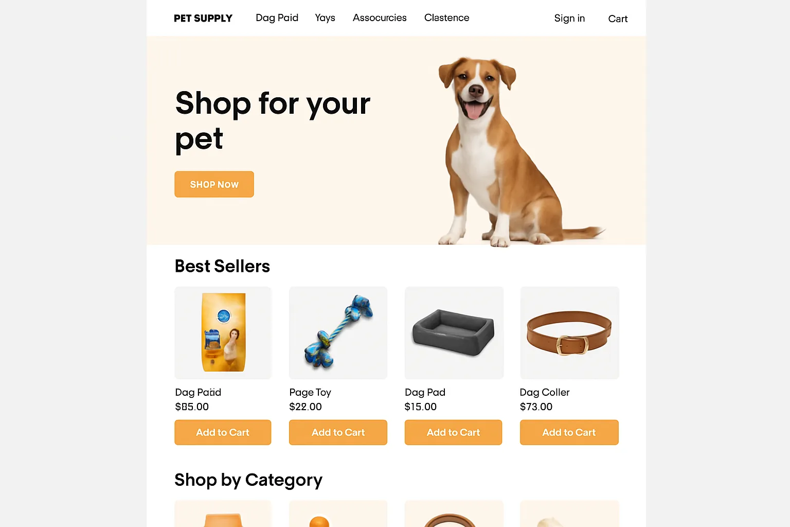 Lens & Leash Pet Photography Website Portfolio Design