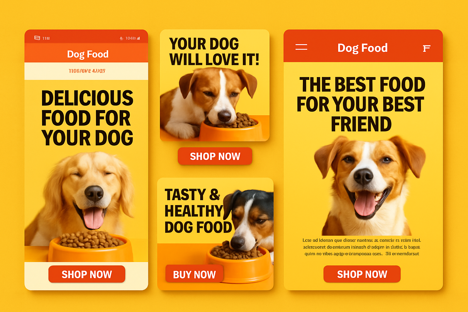 Example of a successful social media marketing campaign for a pet business.